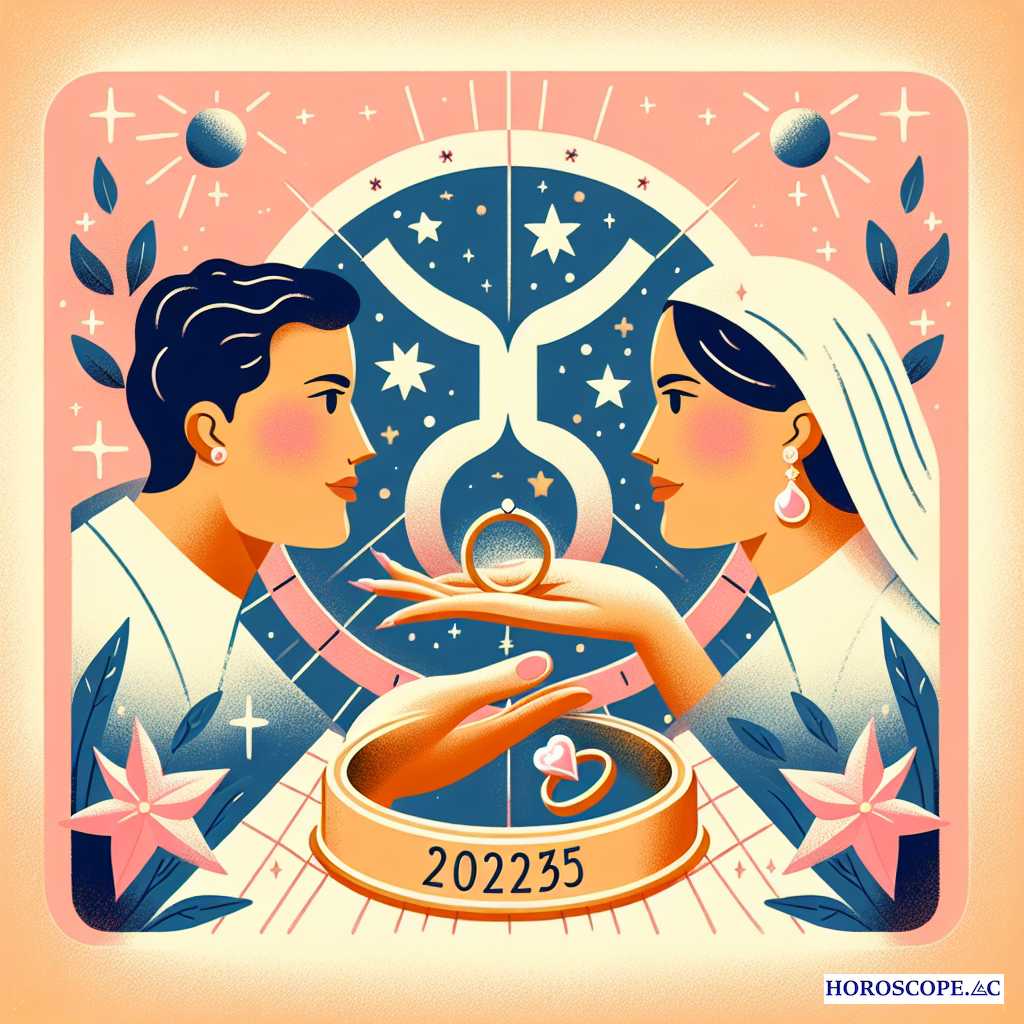 Horoskop 2025 Zwillinge: Werde ich 2025 heiraten?