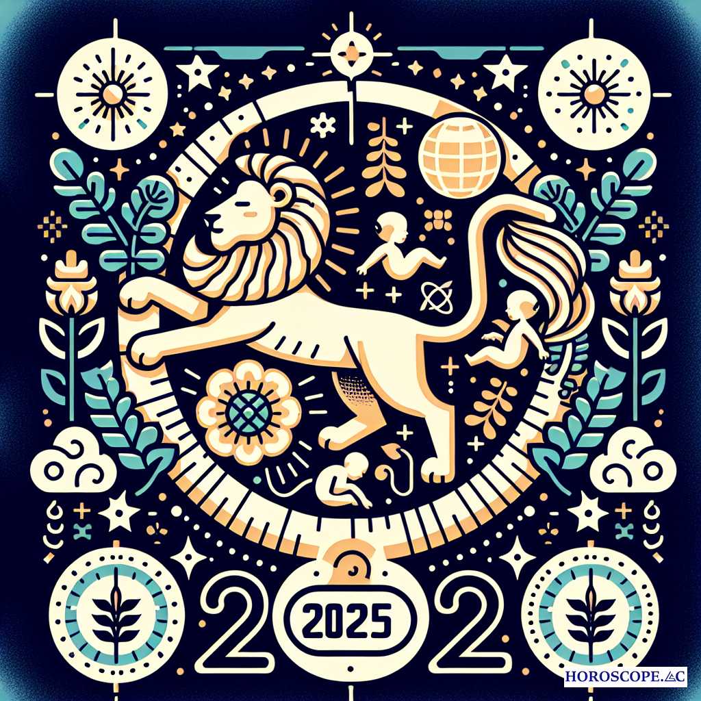 Horoskop 2025: Löwe, wird 2025 ein günstiges Jahr für ein Kind?