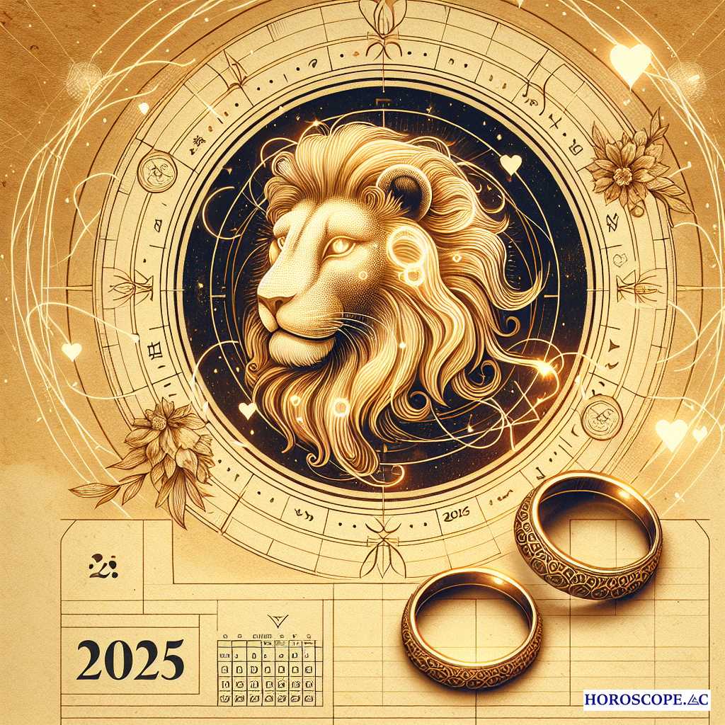 Horoskop 2025 für den Löwen: Werde ich 2025 heiraten?