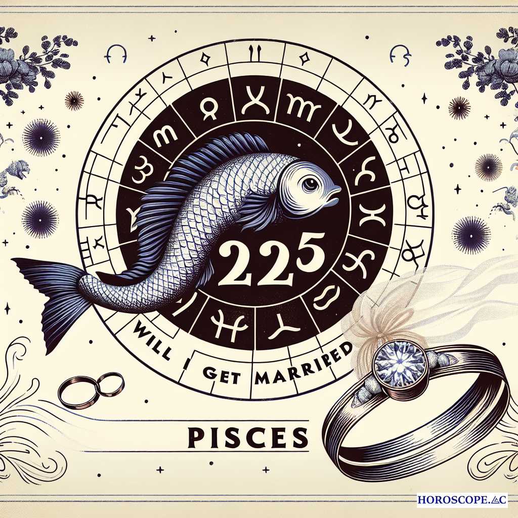 Horoskop 2025 Fische: Werde ich 2025 heiraten?